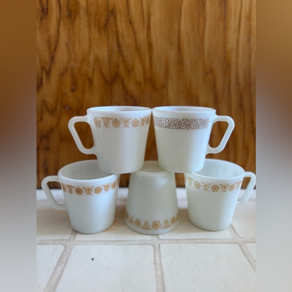 Vintage Pyrex Coffee Mugs - Picture 1 of 2